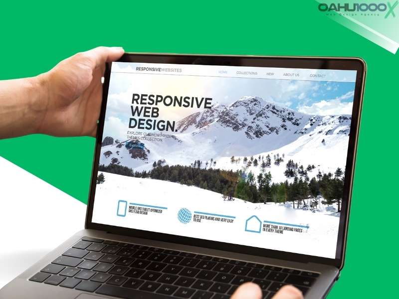 Responsive web design for business: A sleek and adaptable website design that caters to the needs of businesses efficiently.